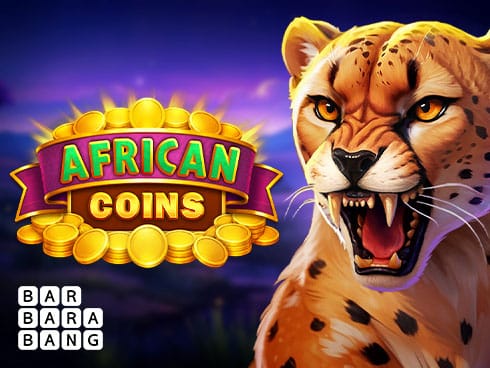 African Coins Hold and Spin
